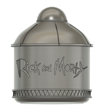 rick & morty decoration box 3d print model - Mito3D