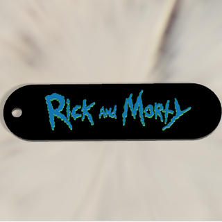 Rick Morty Rick Morty Schlüsselbund Serie 3d print model - Mito3D