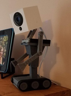 Rick morty burro bot wyze adattatore telecamera 3d print model - Mito3D