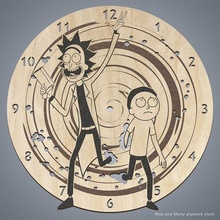 almiar Morty reloj 3d print model - Mito3D