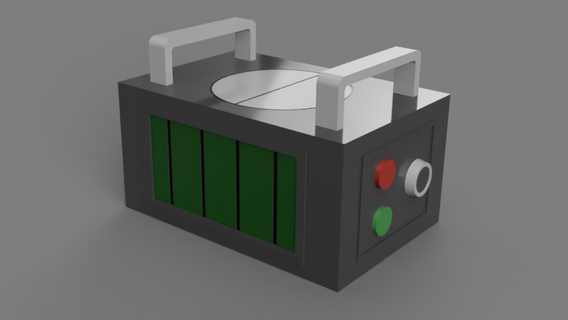 rick Morty şeytani yabancı muhafaza Kutu ender küçük Yazdır 3 cihazlar komedi göstermek kolay 3d print model - Mito3D