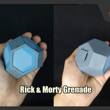 rick morty granada juego rickandmorty 3d print model - Mito3D