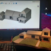 rick morty house architecture cartoon 3d print model - Mito3D