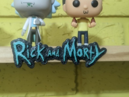 Rick Morty Teller Sammlung funko 3d print model - Mito3D