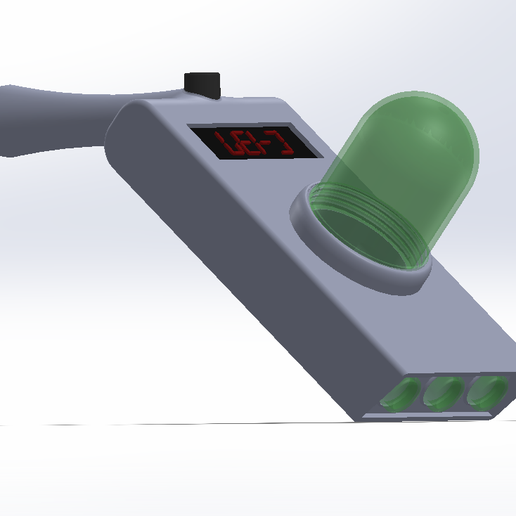 almiar Morty portal pistola Arte cola pisto raquitismo réplica 3D print model - Mito3D