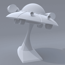rick morty nave espacial jogo nick brinquedos 3d print model - Mito3D