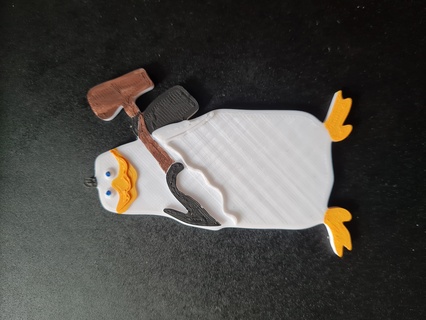 stecca pinguino veloce semplicemente 3d print model - Mito3D