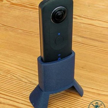 ricoh theta stable camera base 360camera 360 accessories accessory mount functional s useful 3d print model - Mito3D