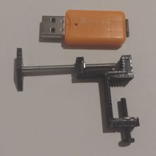 ridiculously tiny micro vice tool tools 3d print model - Mito3D
