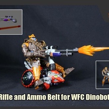rifle ammo belt transformers wfc dinobot game transformers beast wars dinobot