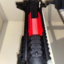 Gewehr Taschenlampe montieren tool rail mount gun 3d print model - Mito3D