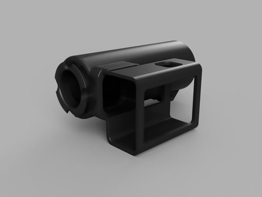 rifle escopo gopro 9 10 11 câmera adaptador ferramentas 3d print model - Mito3D