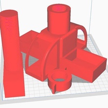 rifle support rack 3d print model - Mito3D