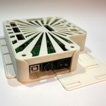 rigidbot-controller-board rigidboard side-mount-Gehäuse tool 3d print model - Mito3D