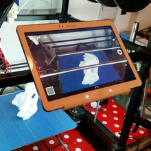 rigidbot phone tablet mount universal tool 3d print model - Mito3D