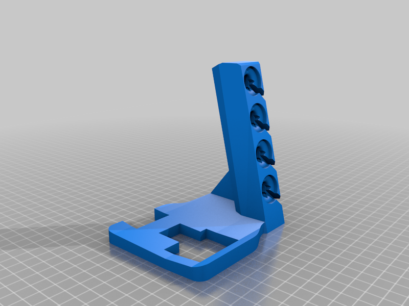 rigol 1054z sondas soporte ds1054z electrónica 3D print model - Mito3D
