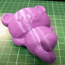 rilakkuma relajarse oso varios 3d print model - Mito3D