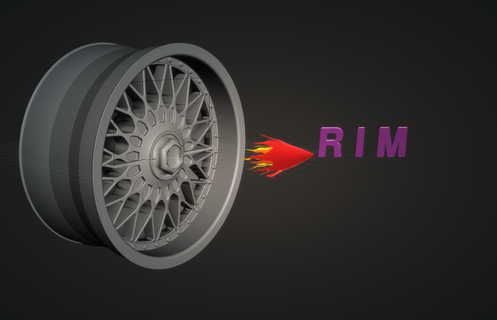 cerchio macchina decorazione messa punto macchine pneumatico ruota rc 3d print model - Mito3D