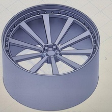 cerchio 1 18 modello fabbricazione 3d print model - Mito3D