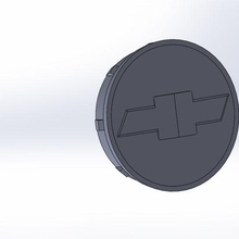 cerchio centro 3d print model - Mito3D