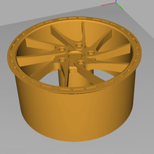 modèle de jante voiture m 1 18 divers 3d print model - Mito3D