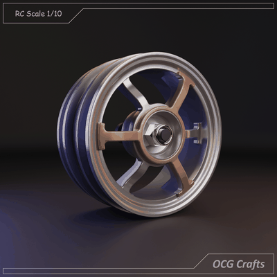 jante rc voiture 1 10 temps roue jeu courses pneus roues réglage ruedas rings pneu radio contrôle neum tico échelle coche auto aros escala dérive 3d print model - Mito3D