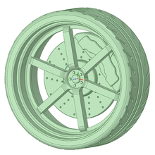 cerchio ruota d007 3d print model - Mito3D