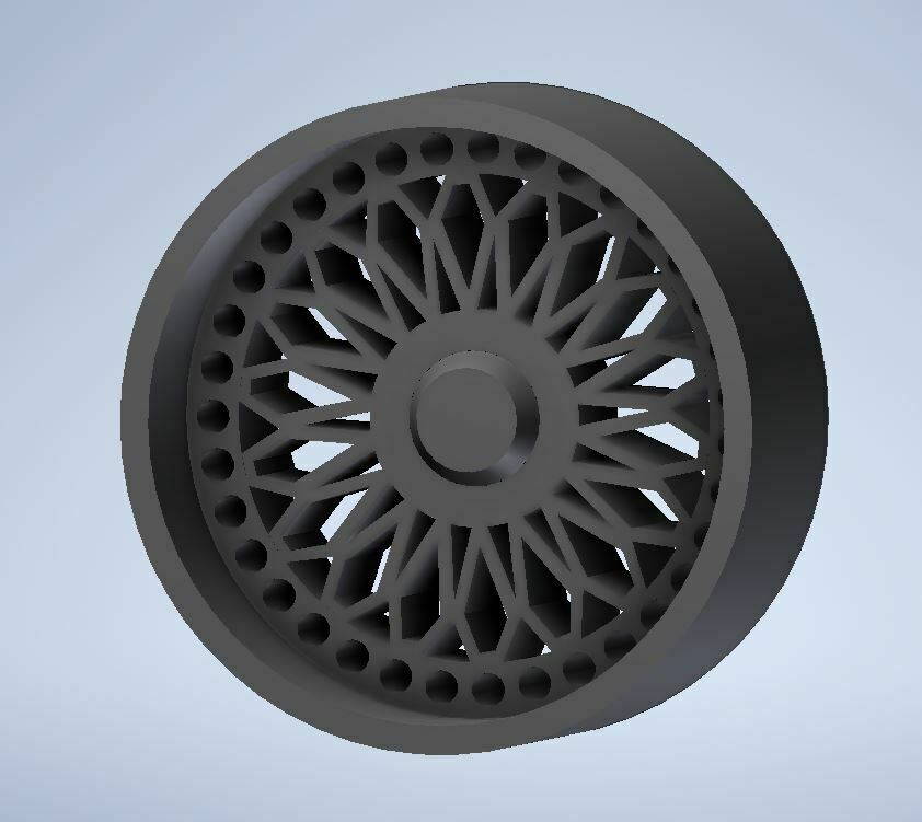 cerchio ruota pneumatico macchina 3D print model - Mito3D