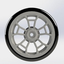 borda rodas pneus rc 1 10 hex 12mm modelo hsrv 3d print model - Mito3D