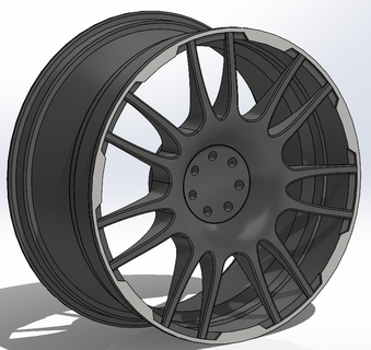 rims hubcaps car wheels 3d print model - Mito3D