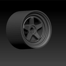 aros carro Kansei knp quente rodas diecast 1 64 escala 3d print model - Mito3D