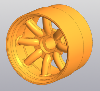 aros hotwheels 1 64 escala personalizadas rodas pneus diecast tomica 3d print model - Mito3D