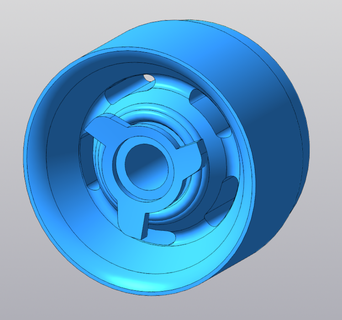 cerchi genere hotwheels 1 64 scala personalizzato ruote pneumatici pressofuso tomica welly 3d print model - Mito3D
