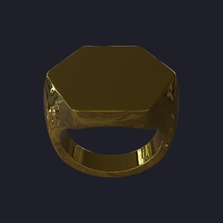 ring 009 gioielleria squillare ipoypunk limaopata oro 3d print model - Mito3D