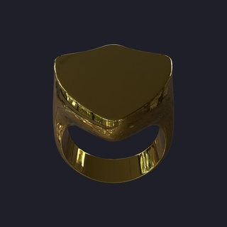 ring 012 squillare ipoypunk limaopata oro gioielleria 3d print model - Mito3D