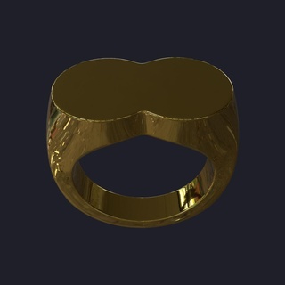 ring 014 yüzük ipoypunk limaopat altın takı 3d print model - Mito3D