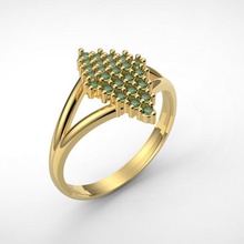 anillo la joyería 3d print model - Mito3D