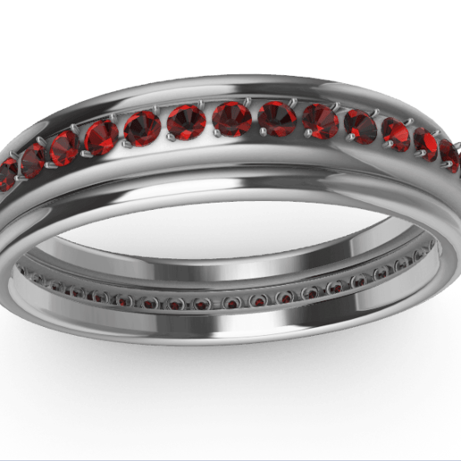 ring jewelry jewel stl gold 3D print model - Mito3D
