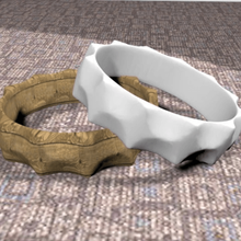 de l'anneau bijoux les anneaux lopoly la mode L'impression 3d 3d print model - Mito3D