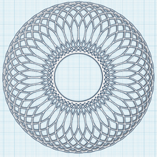 anel arte decoração parede símbolo simbolismo zen mandala geometria círculo 3d print model - Mito3D