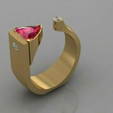 yüzük acessorios moda 3d matris mücevher altın tasarımcı golddesigner jewellerydesigner gergedan basit çiçek kolye füzyon bilezik trend yeni kulak model Ayarlamak bileklik 3d print model - Mito3D