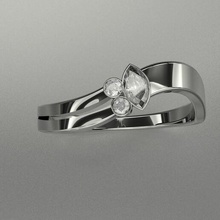 ring jewellery impressions design art 3d print model - Mito3D