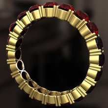 anello gioielli moda impegnarsi regalo moglie weding oro diamante jewerly 3d print model - Mito3D