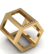 ring jewelry gem diamond game 3d print model - Mito3D