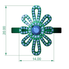 anel joalheria 3d print model - Mito3D