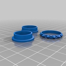 ring3 jewelry customized rings 3d print model - Mito3D