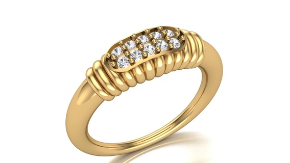 Ring Schmuck Juwelen Ringe Goldringe Silberringe Anhänger Ohrringe Ohrring Weißes Gold ayyaz166 3d print model - Mito3D