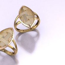 ring Schmuck Mode-ring Ringe gold Modell Silber 3d print model - Mito3D