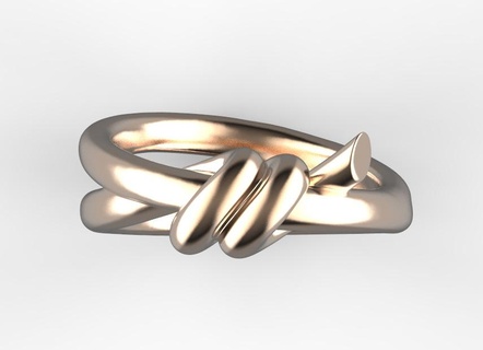 Ring Armband Tiffany Gold Anhänger Verknüpfung Kette Ohrringe 3d print model - Mito3D