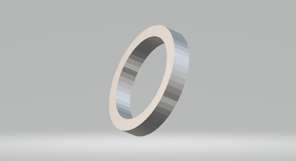 Ring Juwelen Diamant Liebe 3d print model - Mito3D